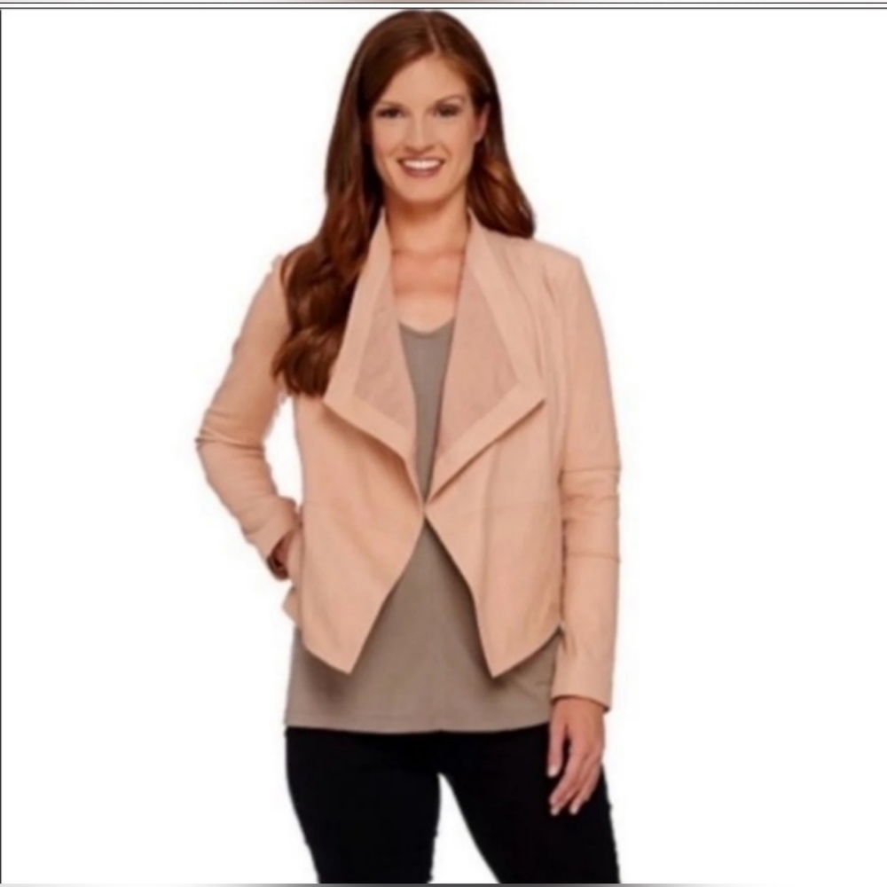 G.I.L.I Leather Jacket Color Blush #2